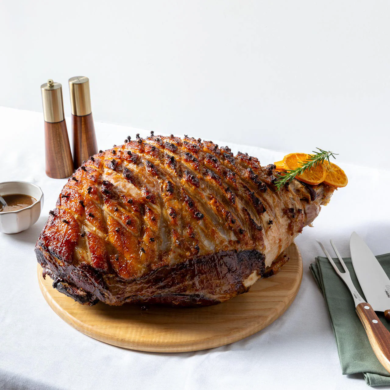 St Bernard's Double Smoked Christmas Full Leg Ham - Image 5